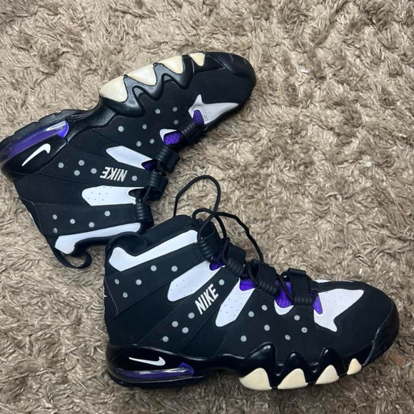 Nike Black and Purple air max cb - Picture 1 of 4